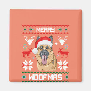 Imã Feliz german shepherd Woofmas Sweet Natal