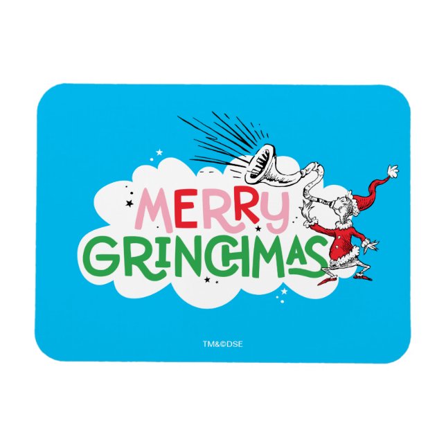 Ímã Feliz Grinchmas Senhor Grinch (Horizontal)