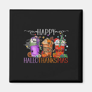 Imã Feliz Hallothanksmas Dia das Bruxas Ação de Graças