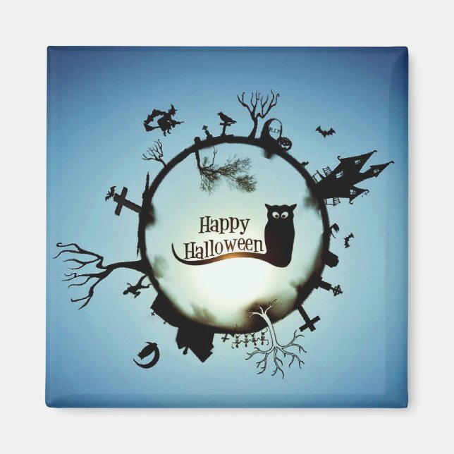 IMÃ FELIZ HALLOWEEN! (Frente)