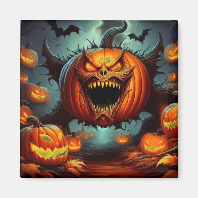 Imã Feliz Halloween a Todos (Frente)