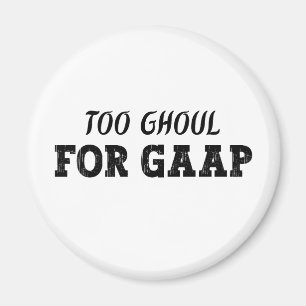 Imã Feliz Halloween do Contador Engraçado - Demais Gho