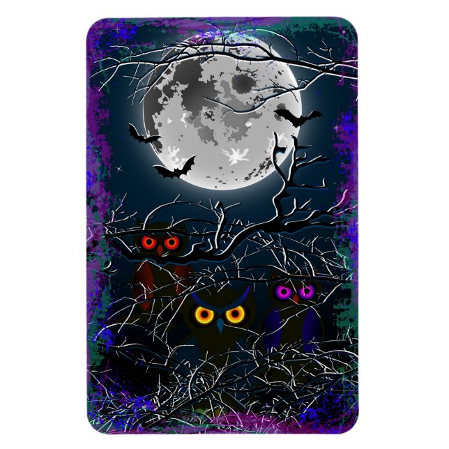 Ímã Feliz Halloween do Premium Flexi Magnet (Vertical)