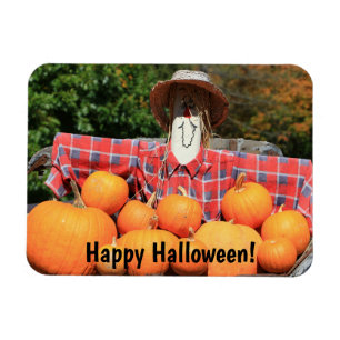 Ímã Feliz Halloween do Pumpkin Patch