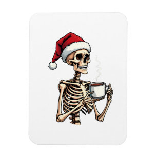 Ímã Feliz Halloween Esfregando Papais noeis de Natal