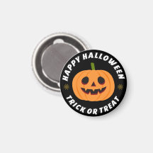 Feliz Halloween Truque ou Travessura Abóbora Preta