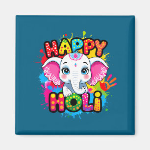 Imã Feliz holi crianças meninos menina pequena índia h