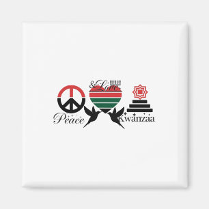 Imã Feliz Kwanzaa Paz Com Amor Amer Africano Kwanzaa