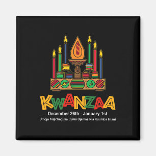 Imã Feliz Kwanzaa Sete Princípios De Kwanzaa - Kinara