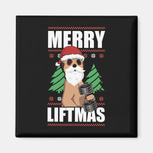 Imã Feliz Liftmas Natal Fortalecimento Treinamento Eng