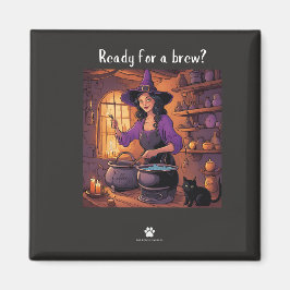 Imã Feliz Meowloween! Íman