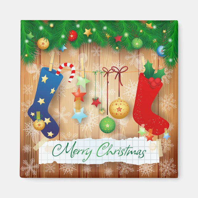 Imã Feliz Natal (Frente)