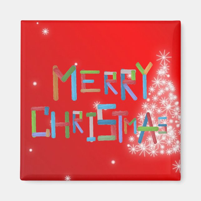 Imã Feliz Natal (Frente)