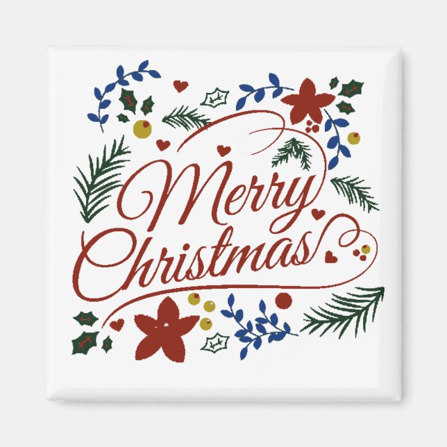 Imã Feliz Natal (Frente)