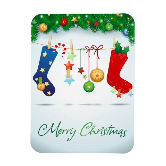 Ímã Feliz Natal (Vertical)