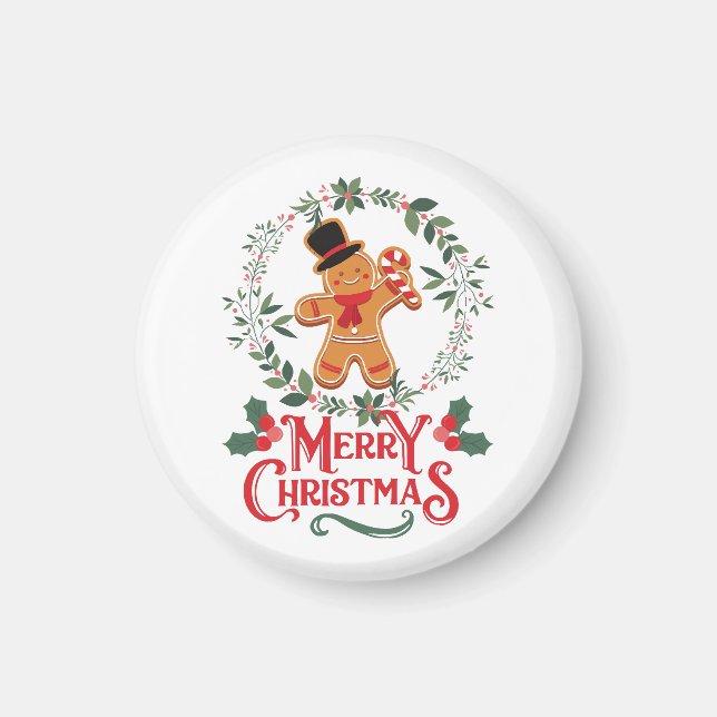 Imã Feliz Natal (Frente)