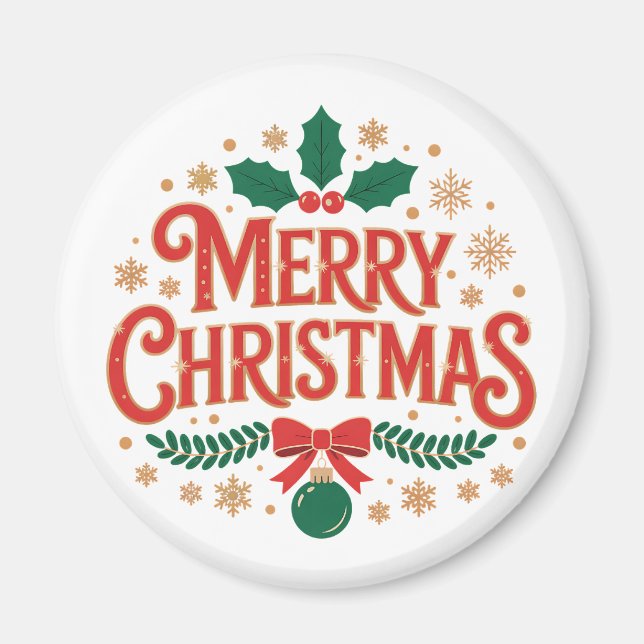 Imã Feliz Natal (Frente)