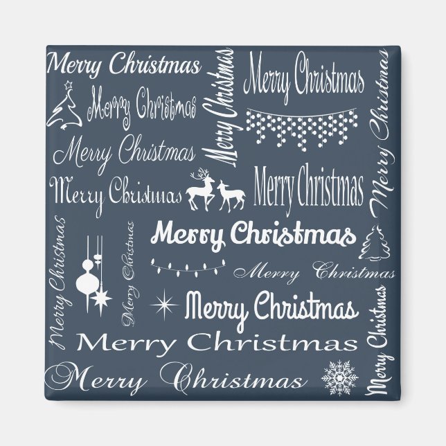 Imã Feliz Natal (Frente)
