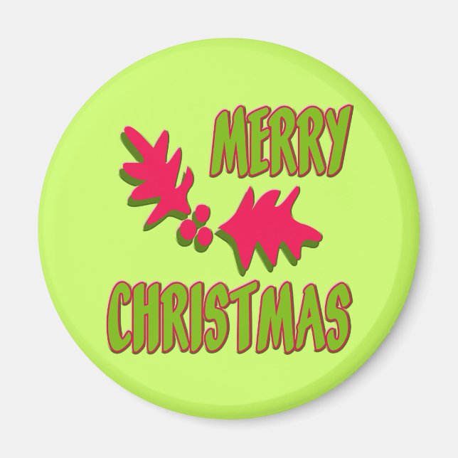 Imã Feliz Natal (Frente)