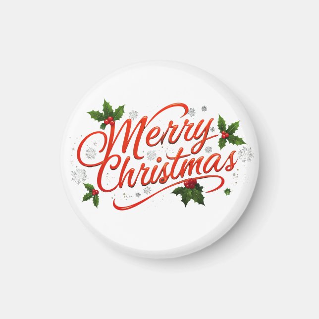 Imã Feliz Natal (Frente)