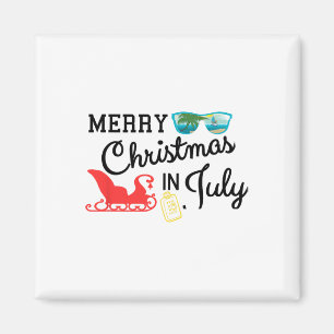 Imã Feliz Natal Alegre em Julho Praia Papai Noel