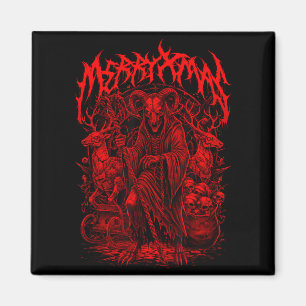 Imã Feliz Natal Banda Heavy Metal Paródia Death Metal