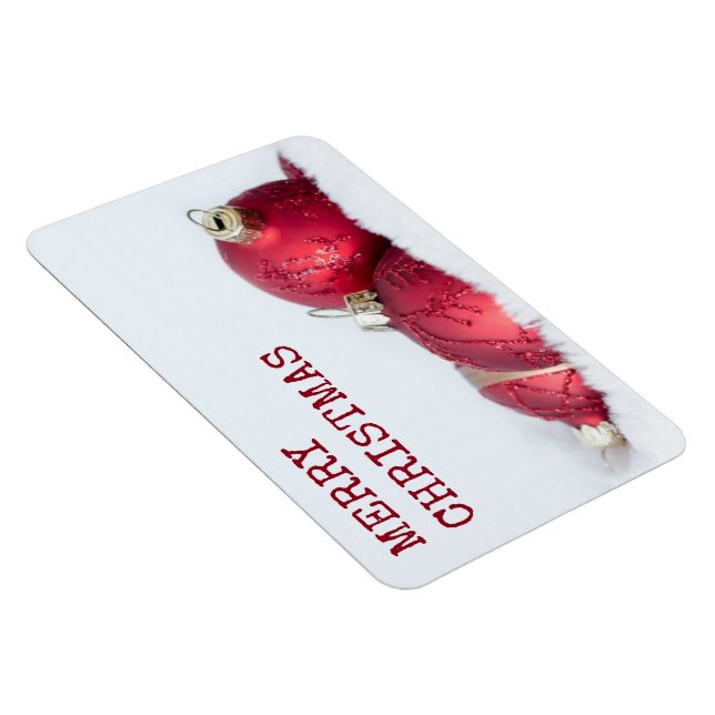 Ímã Feliz Natal Baubles Flexi Magnet (Lado Direito)