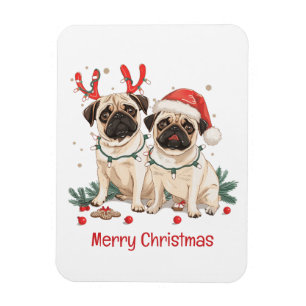 Ímã Feliz Natal Cachorros