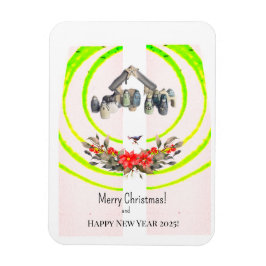 Ímã Feliz Natal! Cartão