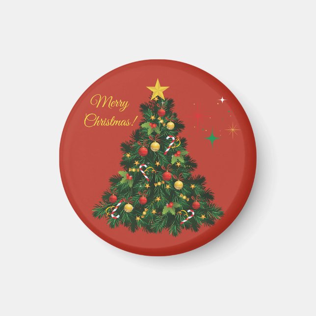 Imã Feliz Natal Clássico (Frente)