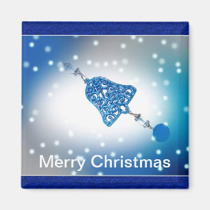 Imã Feliz Natal customizável