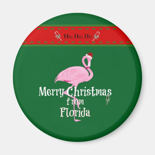 Imã Feliz Natal da Flórida (Frente)