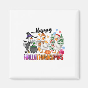 Imã Feliz Natal de Ação de Graças de Halloween HalloOb
