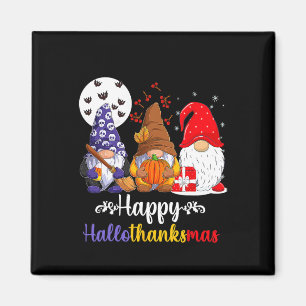 Imã Feliz Natal de Ação de Graças de Halloween HalloOb
