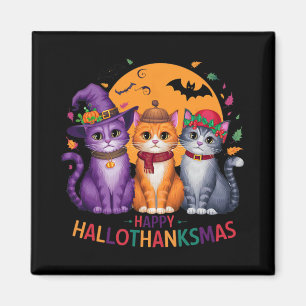 Imã Feliz Natal de Ação de Graças de Halloween HalloOb