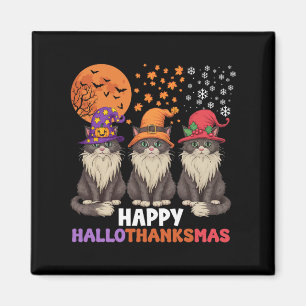 Imã Feliz Natal de Ação de Graças de Halloween HalloOb