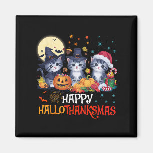 Imã Feliz Natal de Ação de Graças de Halloween HalloOb