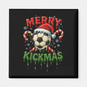 Imã Feliz Natal de chuteira Futebol Natal Doce Cana de