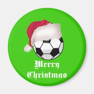 Imã Feliz Natal de SoccerChick