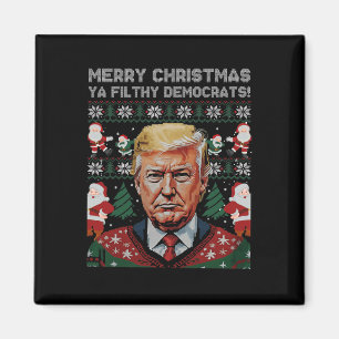 Imã Feliz Natal Democratas Sujos Ya Engraçados Xmas