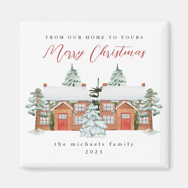 Imã Feliz Natal Dos Seus Vizinhos (Frente)