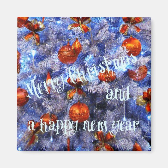 Imã Feliz Natal e feliz ano novo! (Frente)