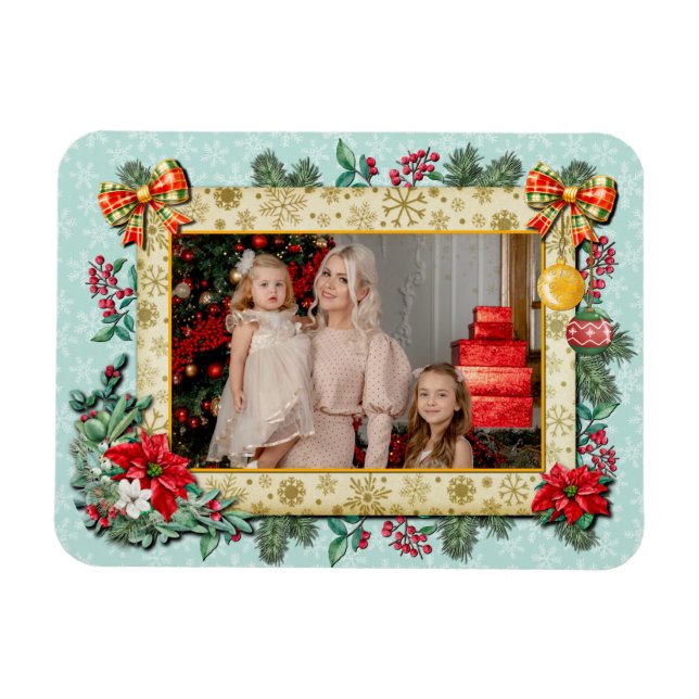 Ímã Feliz Natal e Feliz ano novo por Amor (Horizontal)