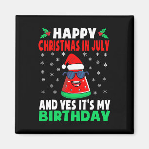 Imã Feliz Natal Em Julho E Sim É Meu Aniversário K