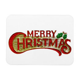 Ímã Feliz Natal Estilo de Vintagem Feriado Gift Magnet