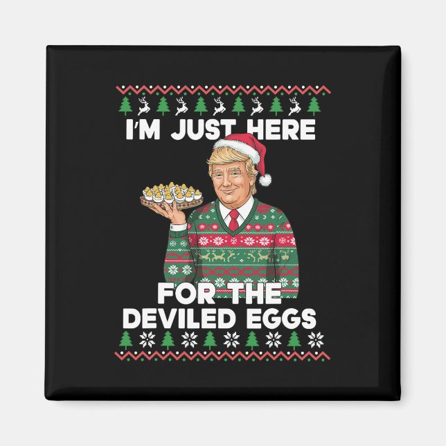 Imã Feliz Natal, estou aqui para o Devile (Frente)