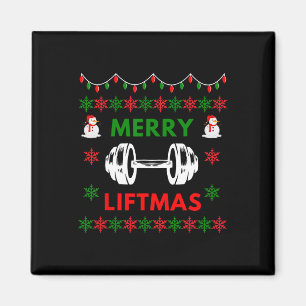 Imã Feliz Natal Feio Presente de Academia