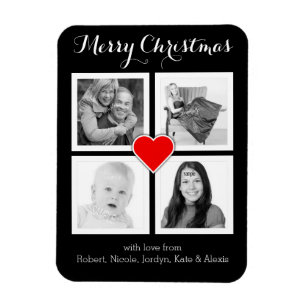 Ímã Feliz Natal feito sob encomenda das fotos de