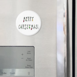 Imã Feliz Natal - Fonte de decoração