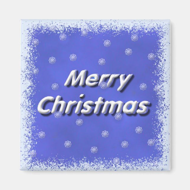 Imã Feliz Natal Frost (Frente)